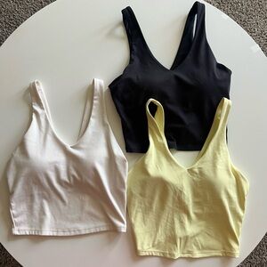 All in Motion V-Neck Crop Tops Size Small/XS